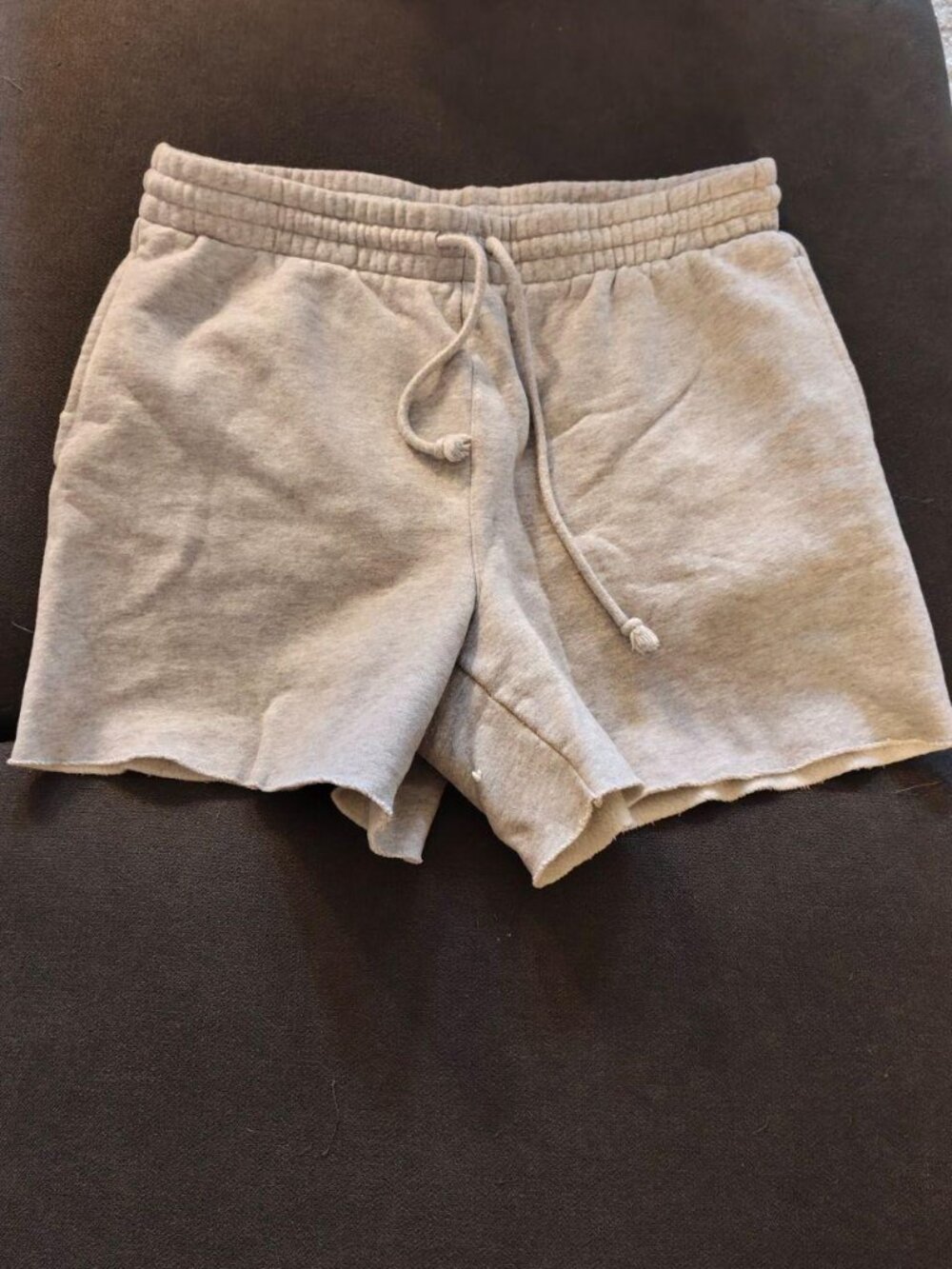 TNA Women's Grey Cozy Fleece Shorts